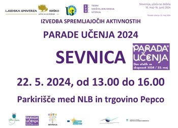 Parada učenja - prvič tudi v Sevnici