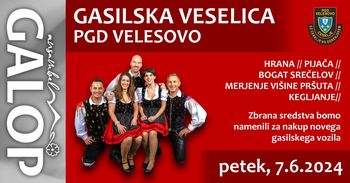 Gasilska veselica PGD Velesovo z ansamblom Galop