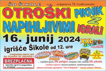 OTROŠKI PIKNIK Z NAPIHLJIVIMI IGRALI - ŠD ŠIKOLE 2024