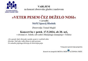 Veter pesem čez deželo nosi