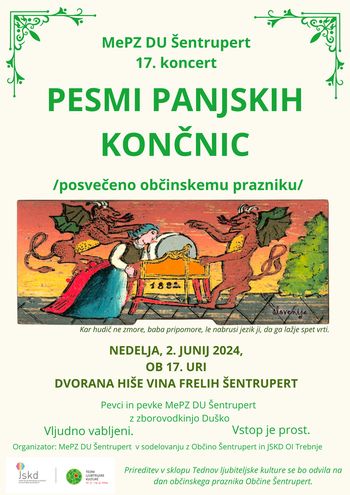 Pesmi panjskih končnic: 17. koncert MePZ DU Šentrupert