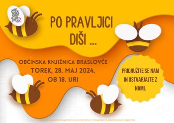 Pravljična ura v Občinski knjižnici Braslovče