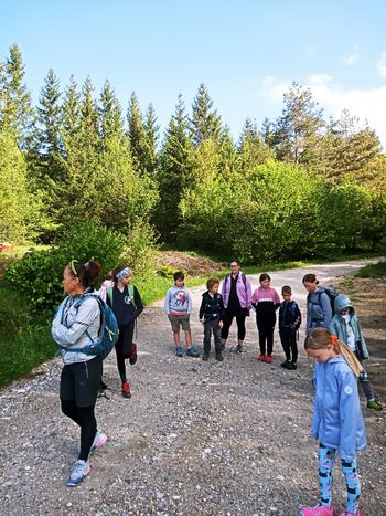 Mladi planinci PD po vrhovih okrog Rakitne 18.5.2024