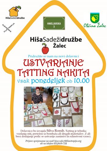 USTVARJANJE TATTING NAKITA