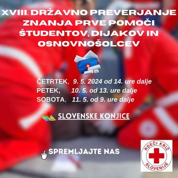Slovenske Konjice bodo konec tedna v znamenju prve pomoči