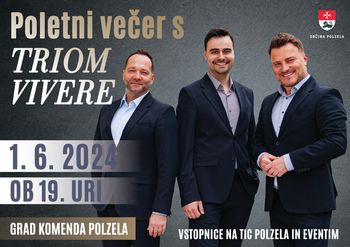 Vabimo vas na Poletne večere na grad Komenda – 1. 6. in 14. 6. 2024