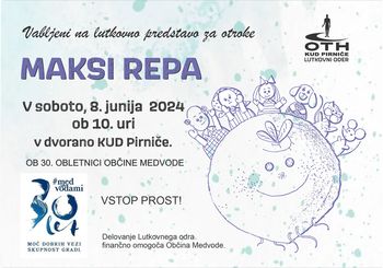 Lutkovna predstava: MAKSI REPA