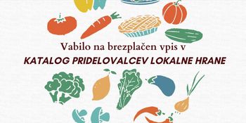 Vabilo pridelovalcem - katalog lokalnih ponudnikov