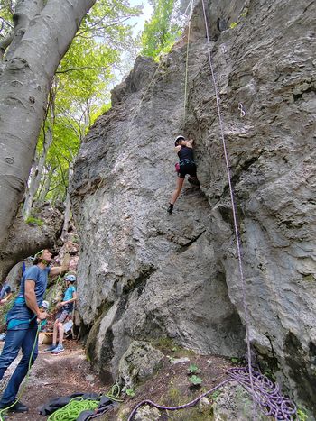 Team building: športno plezanje v naravi
