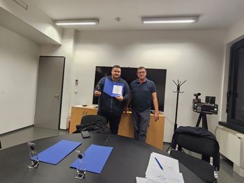 Bronasti znak AVP RS je prejel Adel Numanović.