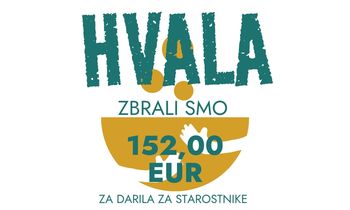 Z dobrodelno malico smo zbrali sredstva za obdaritev 60 starostnikov