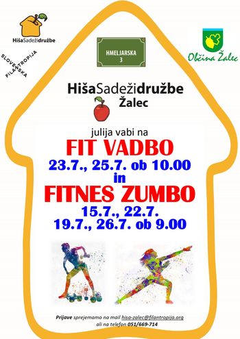 ZUMBA in FIT VADBA V JULIJU