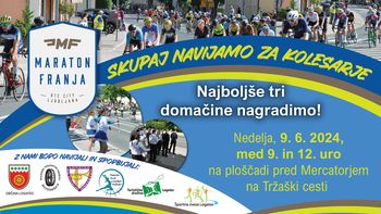 MARATON FRANJA na poti skozi Logatec