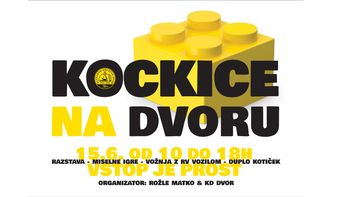 KOCKE NA DVORU -  celodnevna interaktivna ustvarjalna delavnica