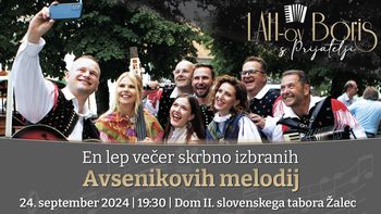 En lep večer skrbno izbrane Avsenikove glasbe - LAH-ov Boris s Prijatelji
