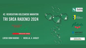 42. rekreativni kolesarski maraton  »TRI SRCA RADENCI 2024«