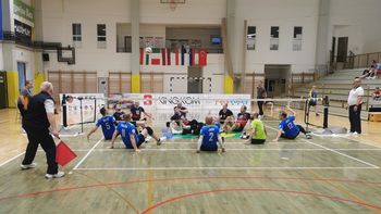 Video novica: V Šempetru odigrana Srebrna liga narodov 2024 v sedeči odbojki za moške