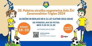20. Otroška nogometna šola Žiri 2024