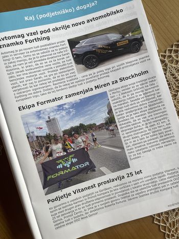 Ekipa Formator zamenjala Miren za Stockholm v Reviji Obrtnik-podjetnik