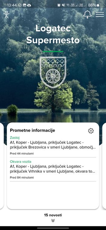 Želite en dan pred odvozom smeti prejeti obvestilo ali SMS?