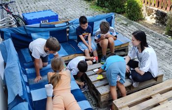 Otroški počitniški tabor – 1. del