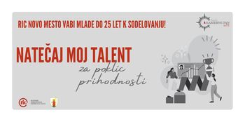 Natečaj: ”Moj talent za poklic prihodnosti”