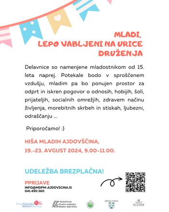 DRUŽENJE MLADIH