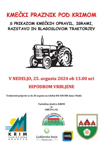 Ta vikend v občini Ig