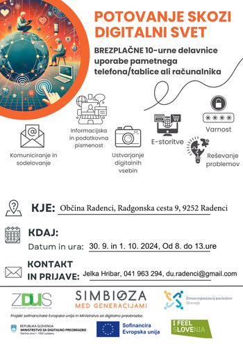 Potovanje skozi digitalni svet