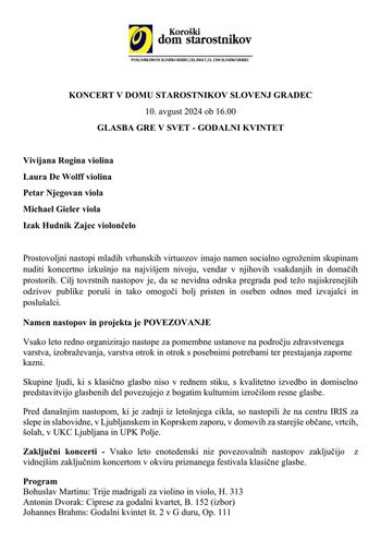 Priprave na koncert