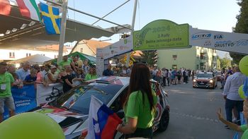 Video novica: 2. Rally Dolina zelenega zlata - odprtje in hitrostna preizkušnja po mestnih ulicah Žalca