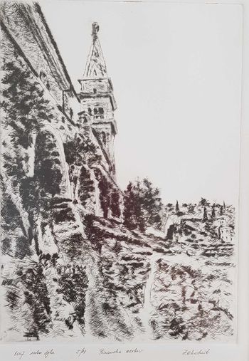 Likovna razstava Metoda Zakotnika dana na ogled v galeriji Ljudske univerze Ajdovščina