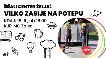 Predstava za otroke: VILKO ZASIJE NA POTEPU