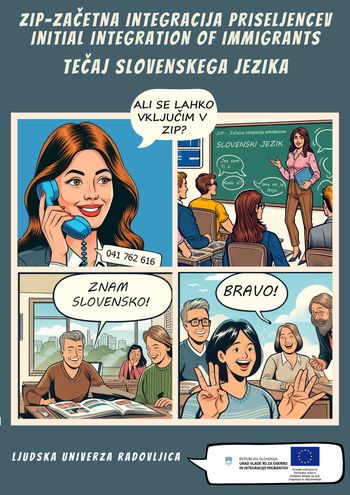 Brezplačni tečaj slovenskega jezika – 180 ur