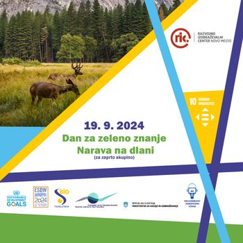 Dan za zeleno znanje - Narava na dlani
