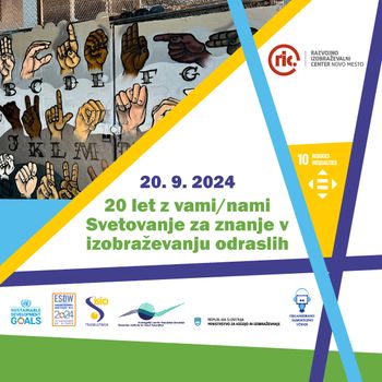 20 let z vami/nami - Svetovanje za znanje v izobraževanju odraslih