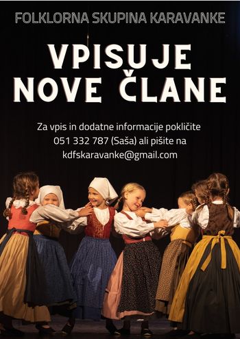 PRIDRUŽI SE FOLKLORNI SKUPINI KARAVANKE