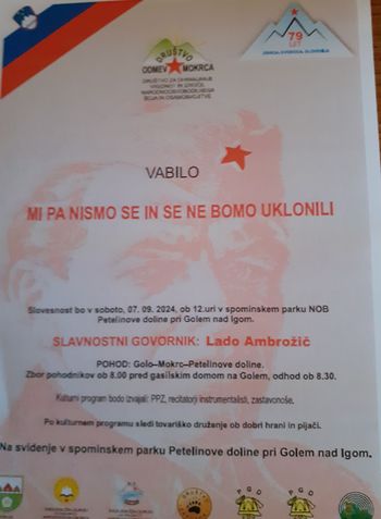 Mi pa nismo se in se ne bomo uklonili