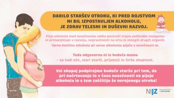 Nosečnost brez alkohola za dobrobit otroka