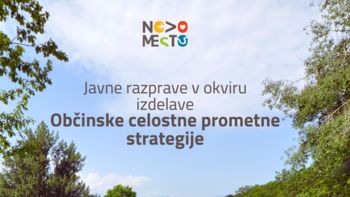 Sodelujte s predlogi za občinsko prometno strategijo