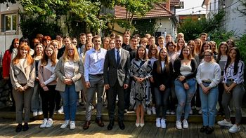 Županov sprejem zadnje generacije zlatih maturantov