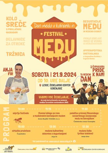 Dan medu v kulinariki in Festival medu
