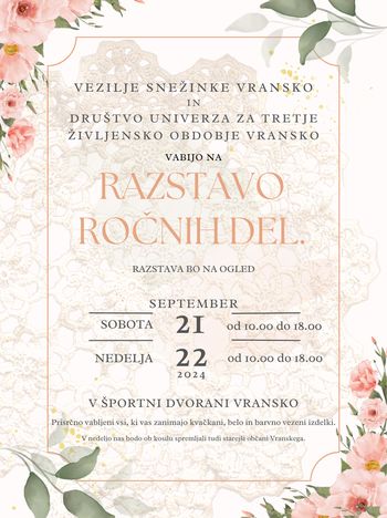 RAZSTAVA VEZENIN