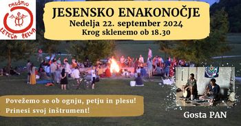 Praznovanje Jesenskega Enakonočja 2024 v Domžalah