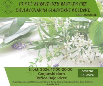 Pomoč zdravilnih rastlin pri obvladovanju sladkorne bolezni
