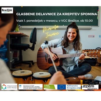 Glasbene delavnice za krepitev spomina