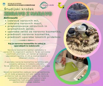 Študijski krožek ZDRAVO Z NARAVO