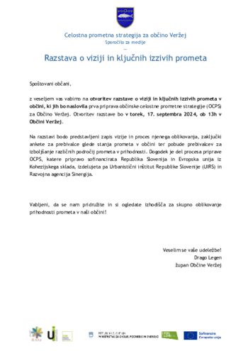 Razstava o viziji in ključnih izzivih prometa