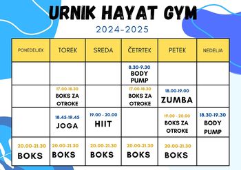 Vpisi v sezono 2024/2025 - TEDEN ODPRTIH VRAT (boks in vodene vadbe)