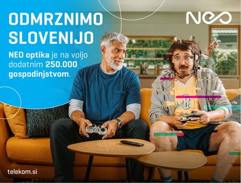 Telekom Slovenije lahko v svoje optično omrežje vključi dodatnih 250.000 gospodinjstev po vsej Sloveniji